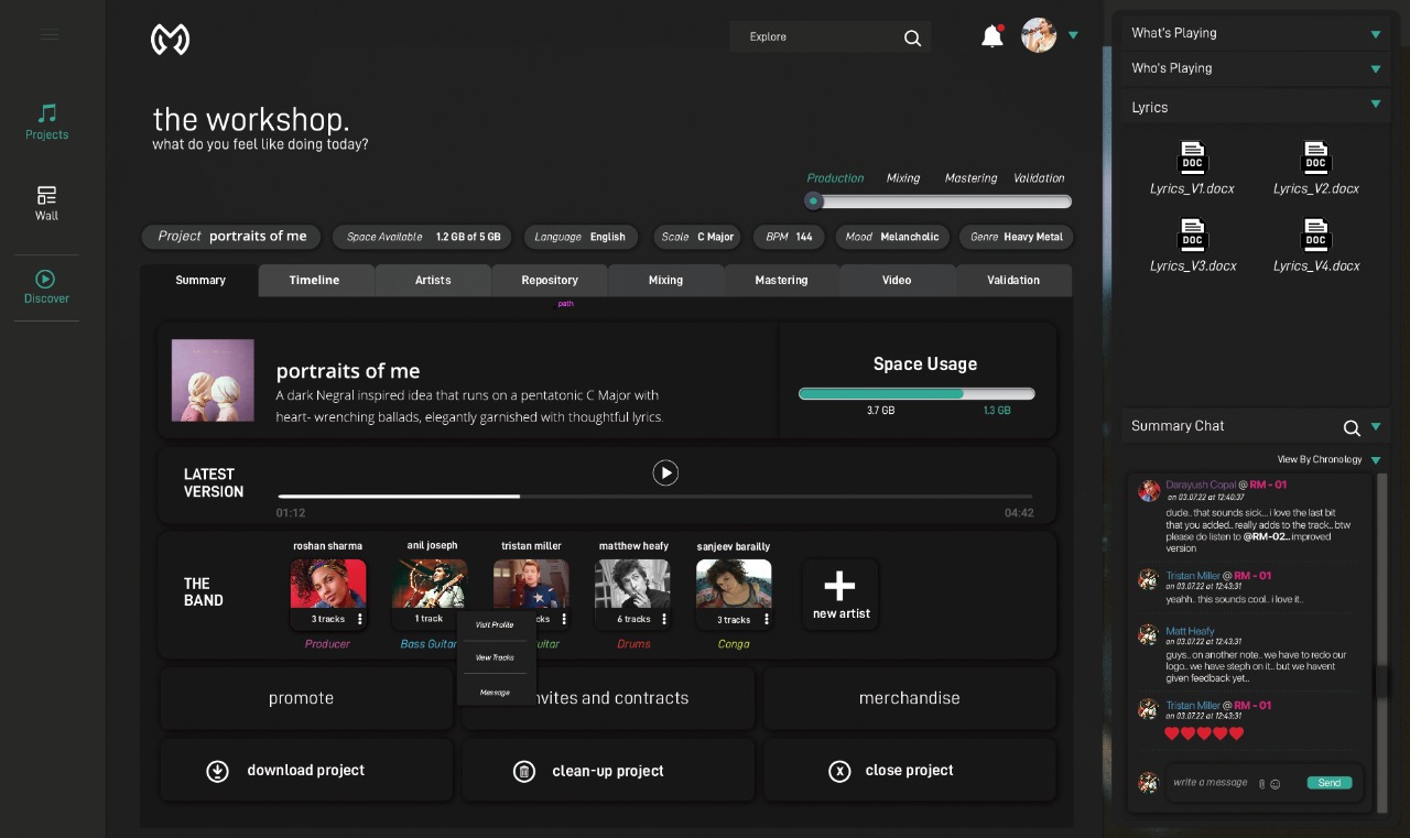 This is a djent riff community